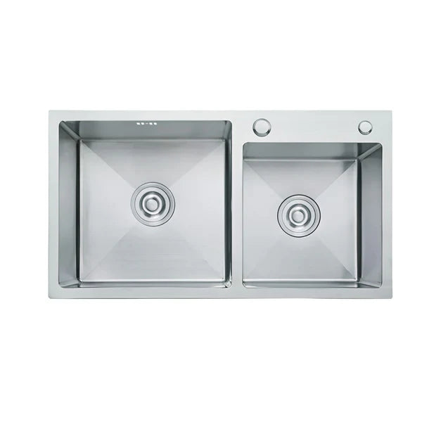 Lavaplatos Doble Empotrado 78x43