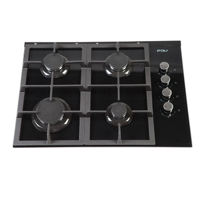 Encimera a Gas Crystal 4 Quemadores FDV