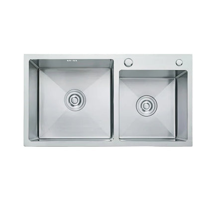 Lavaplatos Doble Empotrado 78x43